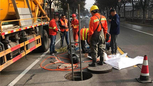 迁西管道清洗方案