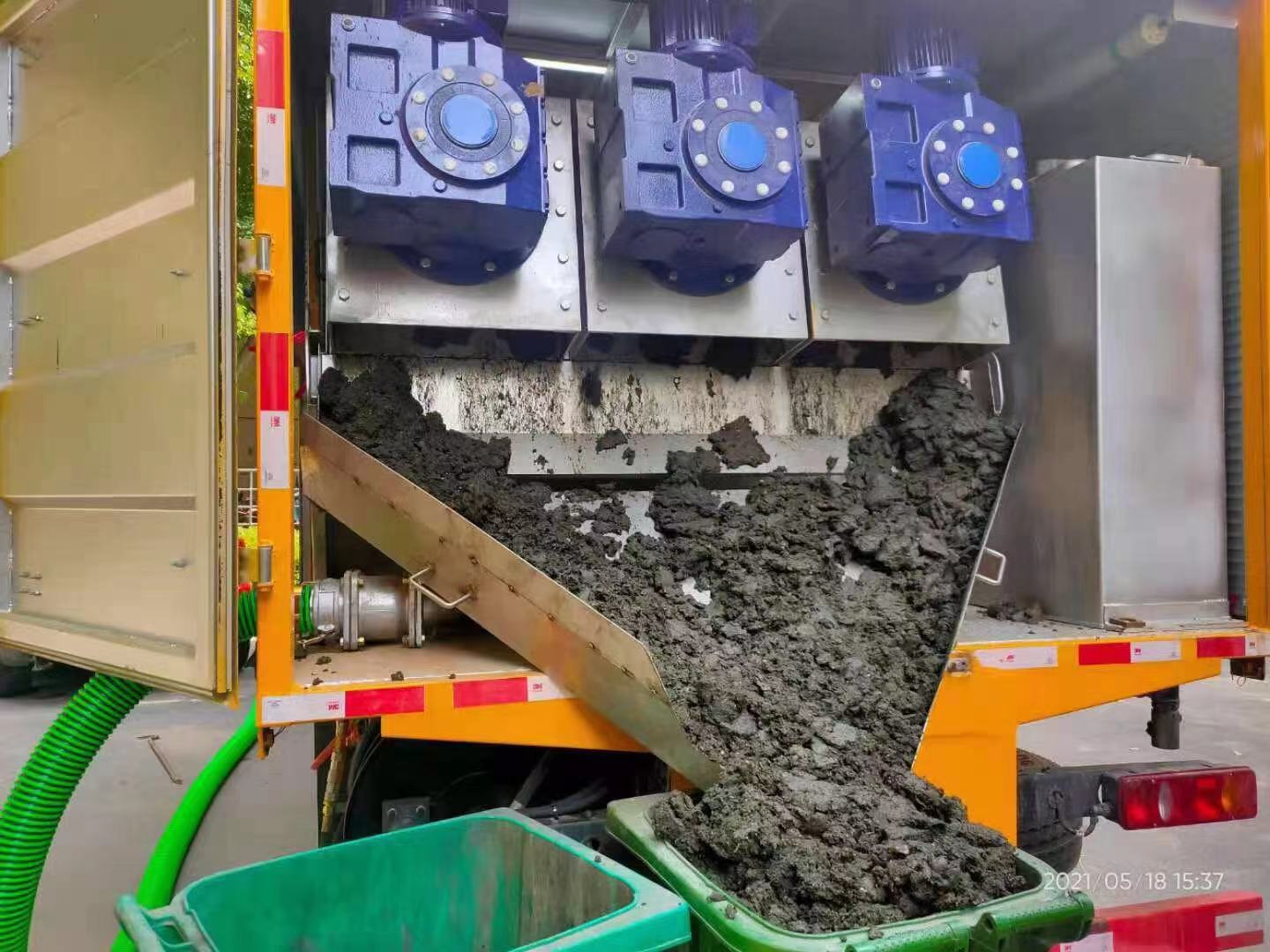 迁西化粪池清掏城市维护站-泥浆净化干湿分离处理